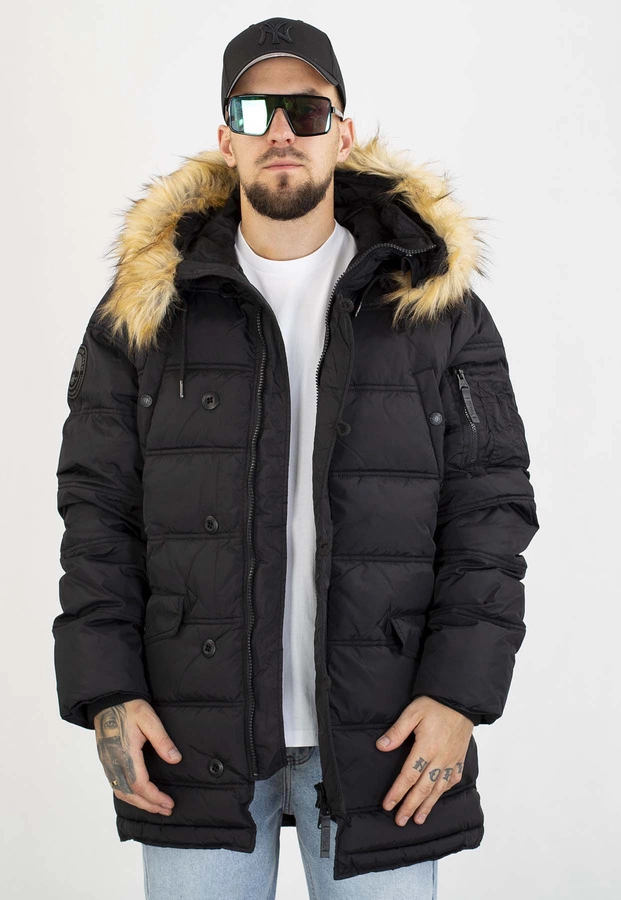 Kurtka Pit Bull Zimowa Parka Kingston II black
