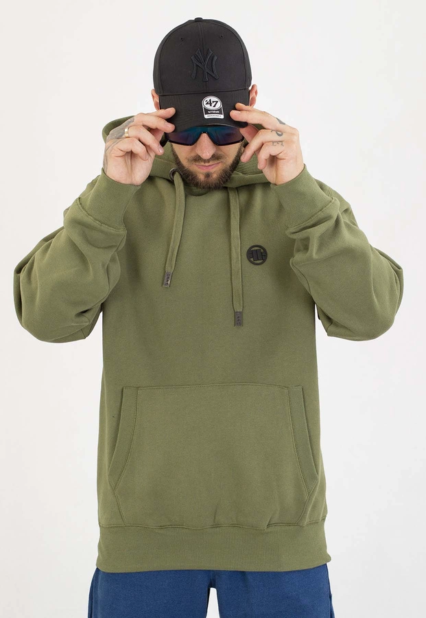Bluza Pit Bull Z Kapturem Small Logo olive