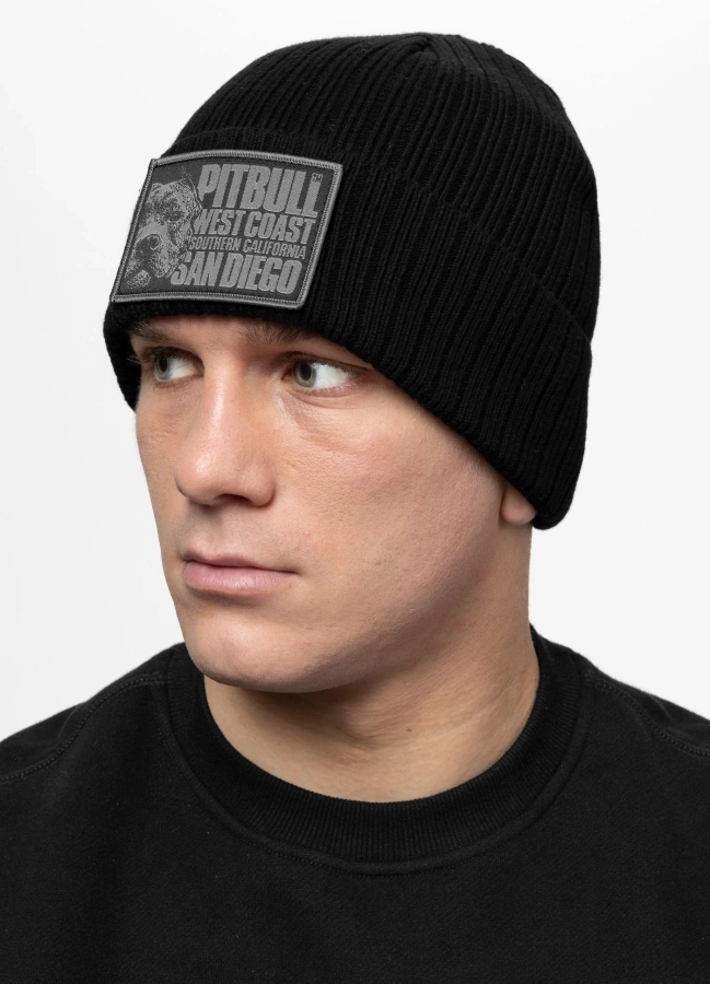 Czapka Zimowa Pit Bull Silvas Blood Dog black