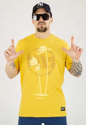 T-shirt Pit Bull Palms 170 warm yellow