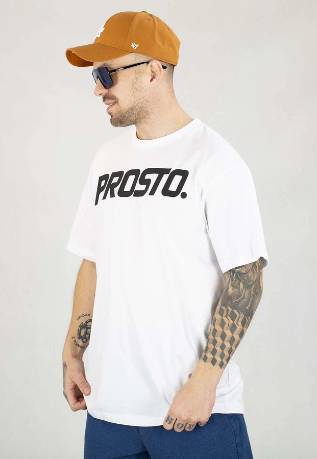 T-shirt Prosto Starr biały