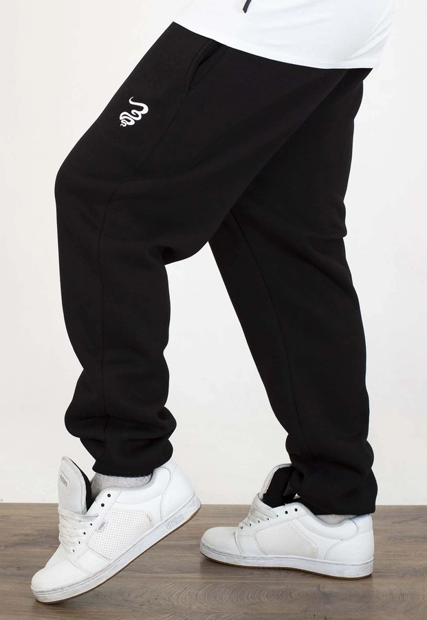 Dresy Grube Lolo Dymek Haft czarno białe