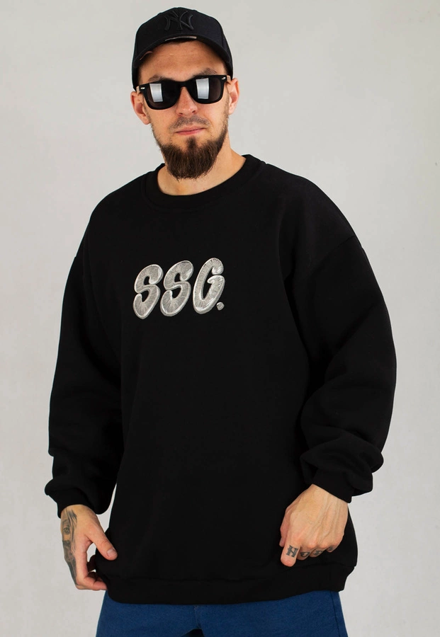 Bluza SSG Bez Kaptura Baggy Sketch czarna