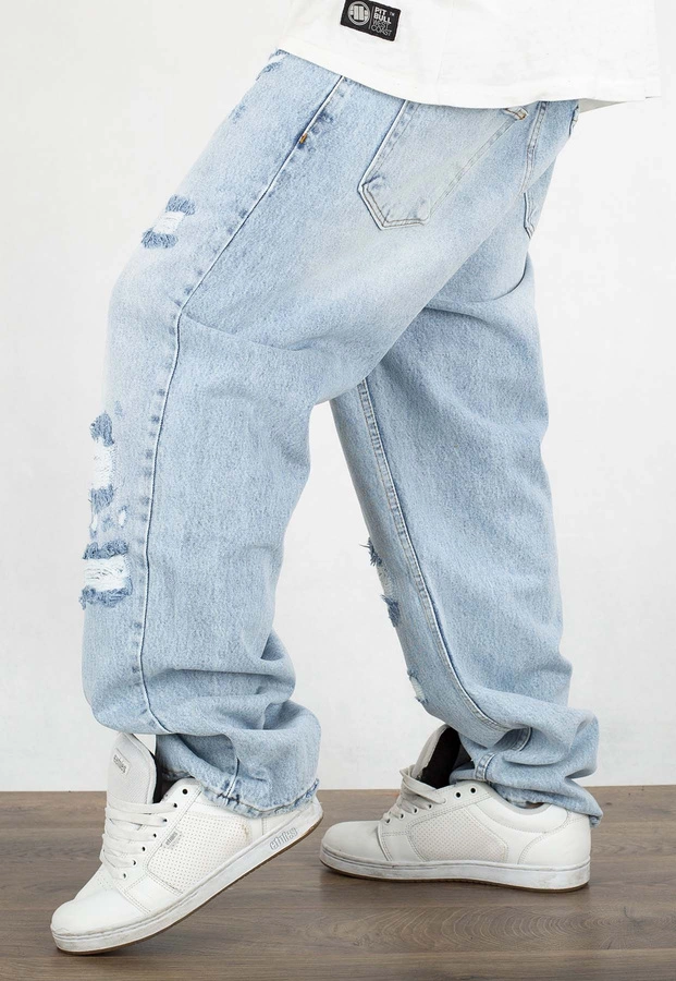 Spodnie I8 Denim BAG68 Baggy blue bird