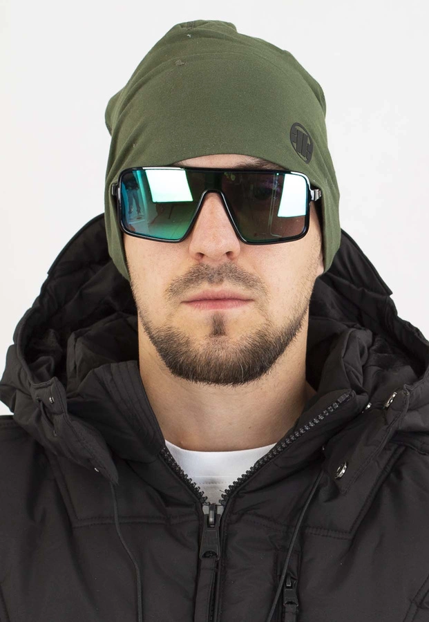 Czapka Pit Bull Zimowa Small Logo II olive black