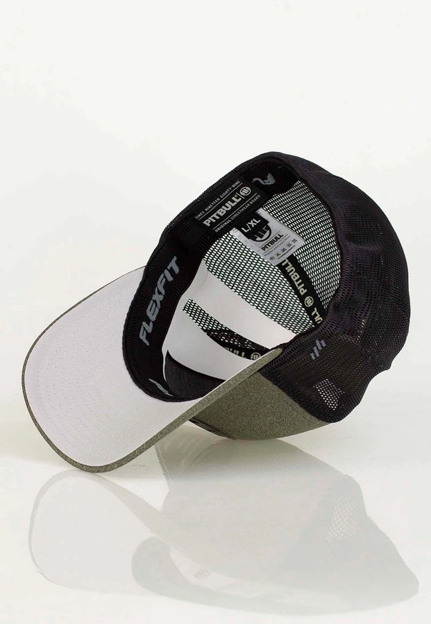 Czapka Full Cap Pit Bull Mesh Logo oliwkowa khaki