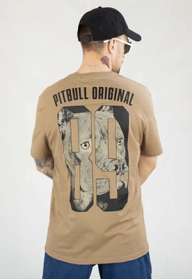 T-shirt Pit Bull Eighty Nine Dog dark sand