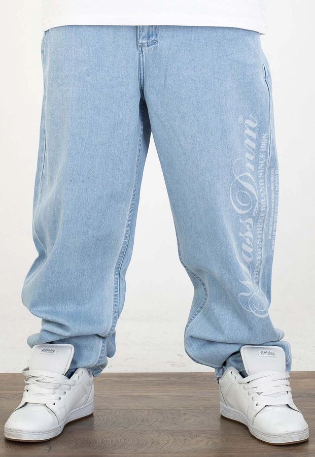 Spodnie Mass Jeans Baggy Fit Authentic light blue