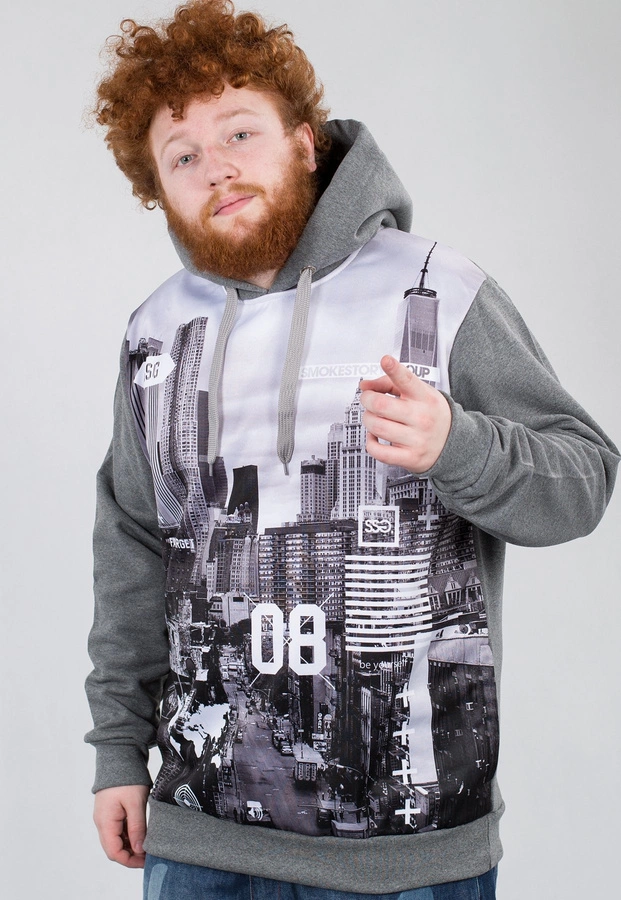 Bluza SSG BW City ciemno szara