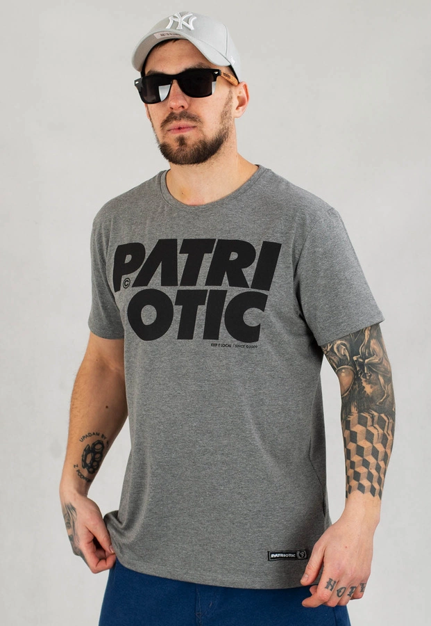 T-shirt Patriotic CLS grafitowy