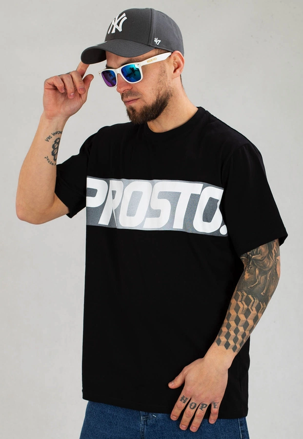 T-shirt Prosto Visio czarny