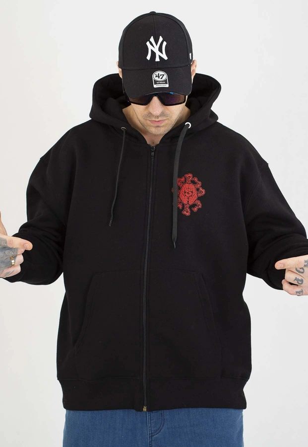 Bluza Brain Dead Familia Zip Mutylator czarny