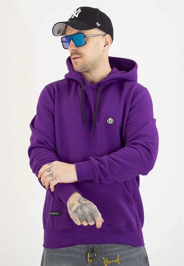 Bluza Elade Z Kapturem Icon Mini Logo II fioletowa