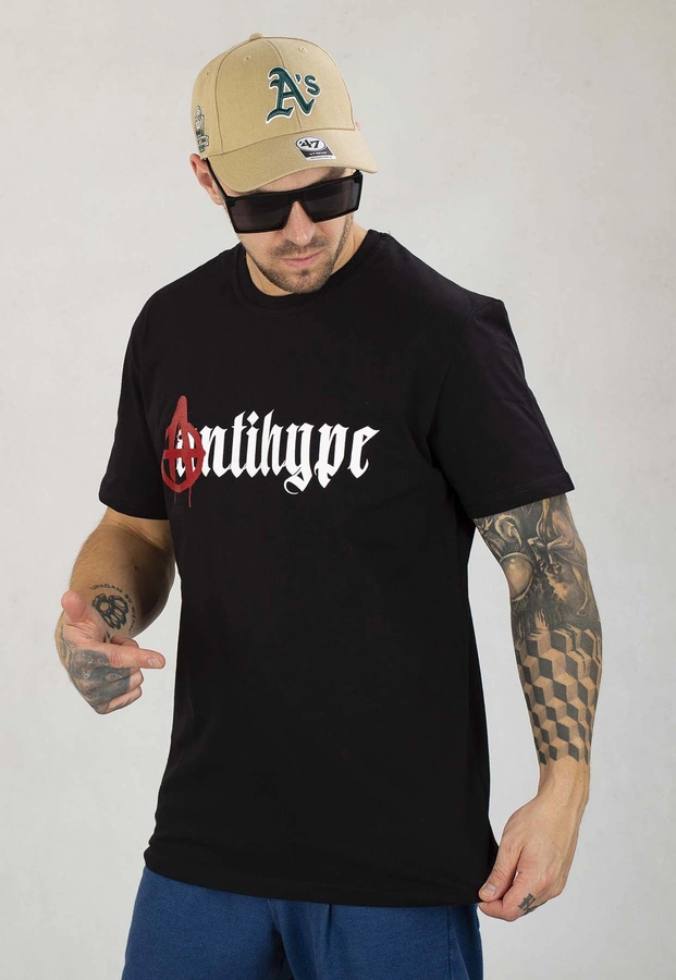 T-shirt Antihype Antihype czarny