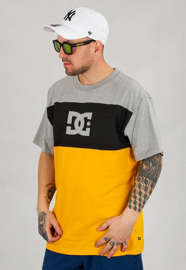 T-Shirt DC Shoes Glen End EDYKT03511 żółty
