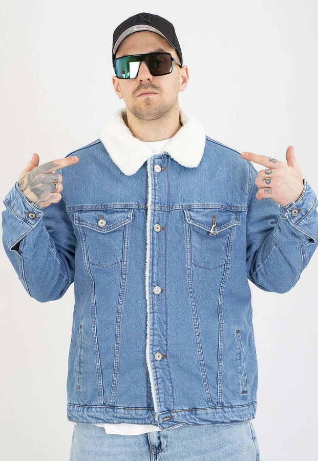 Kurtka I8 Denim Katana Jeansowa medium blue