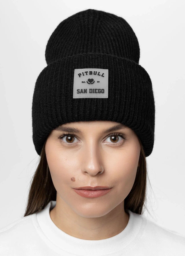 Czapka Zimowa Pit Bull Love PB black