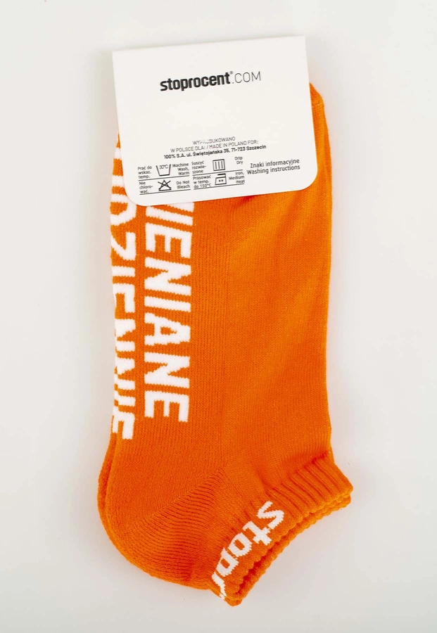 Skiety Stoprocent Codziennie pomarańczowe