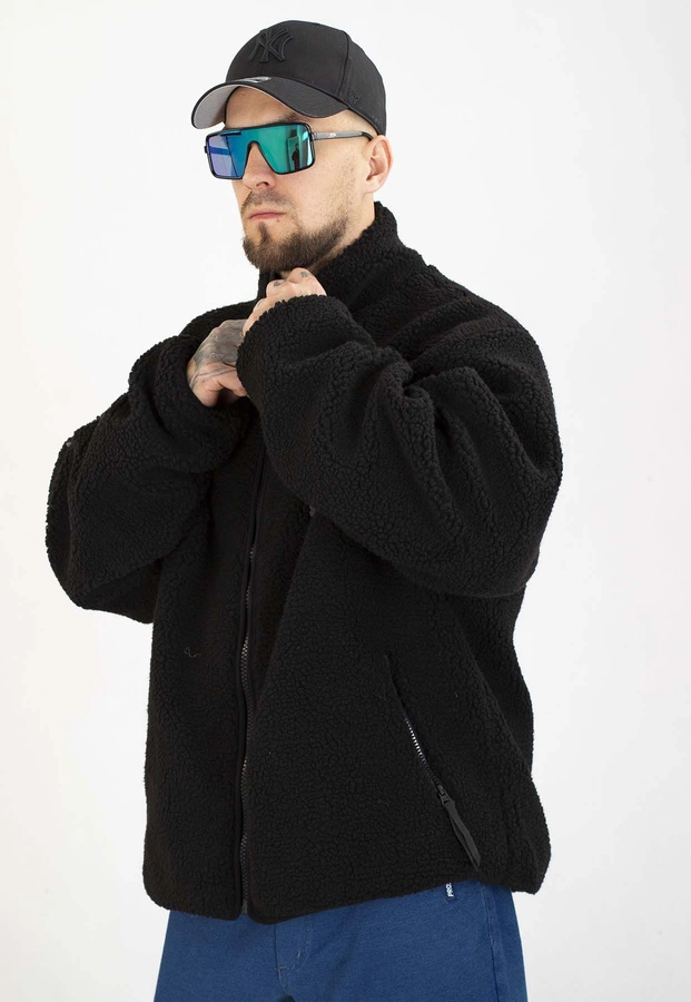 Kurtka Prosto Dwustronna Reverse Sherpa czarna