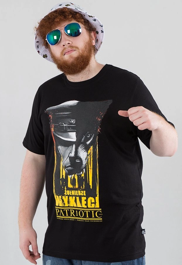 T-shirt Patriotic Żołnierze Wyklęci czarny