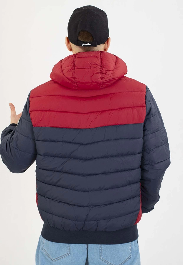 Kurtka Pit Bull Zimowa Rubio dark navy red