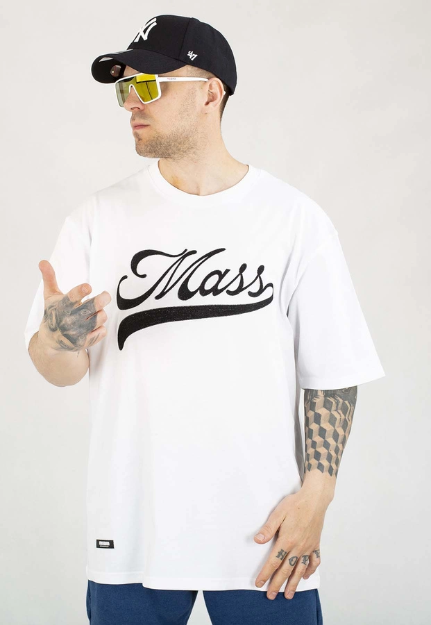 T-shirt Mass Draft biały