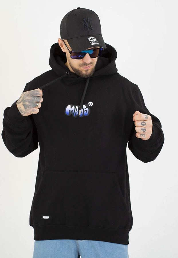 Bluza Mass Z Kapturem Wall czarna