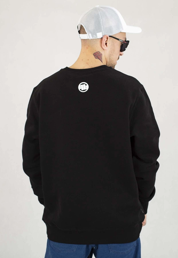 Bluza Pit Bull Bez Kaptura Steel Logo X czarna