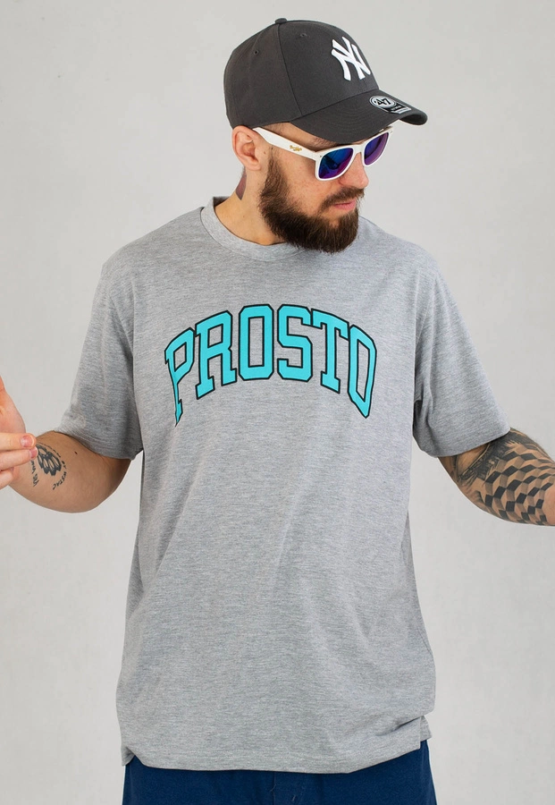 T-shirt Prosto Central szary