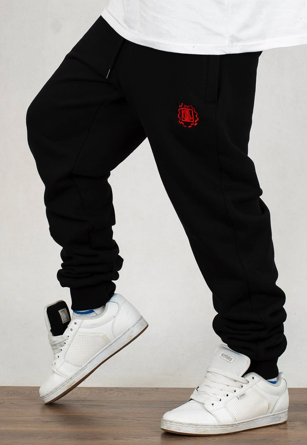 Dresy Diil Regular Laur czarno czerwone