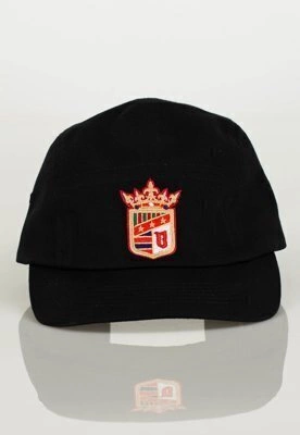 Czapka 5 Panel B.O.R. Biuro Ochrony Rapu Herb czarna