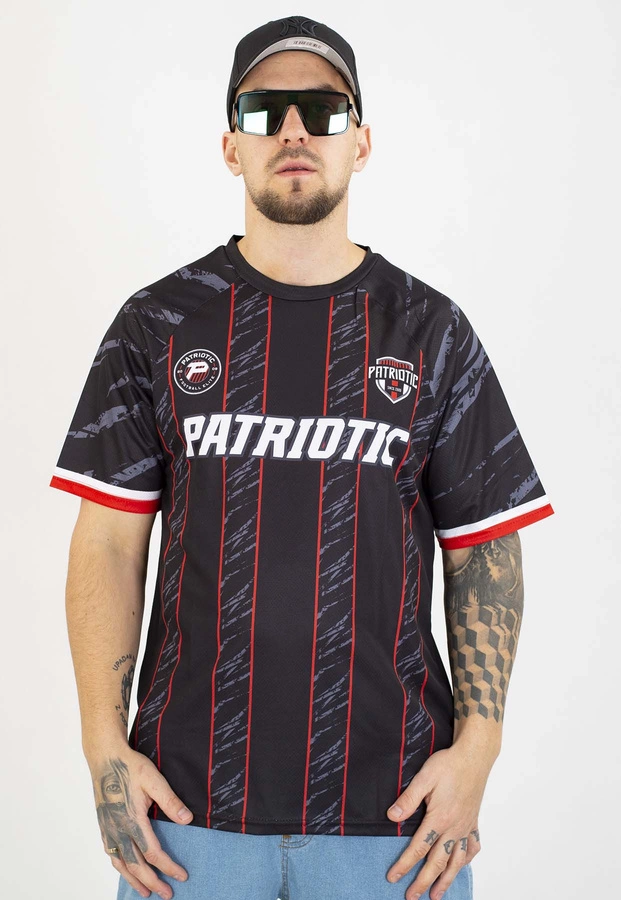 T-shirt Patriotic La Football czarny
