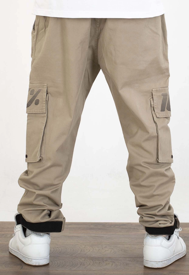 Spodnie Stoprocent Joggery Stoshade beżowe