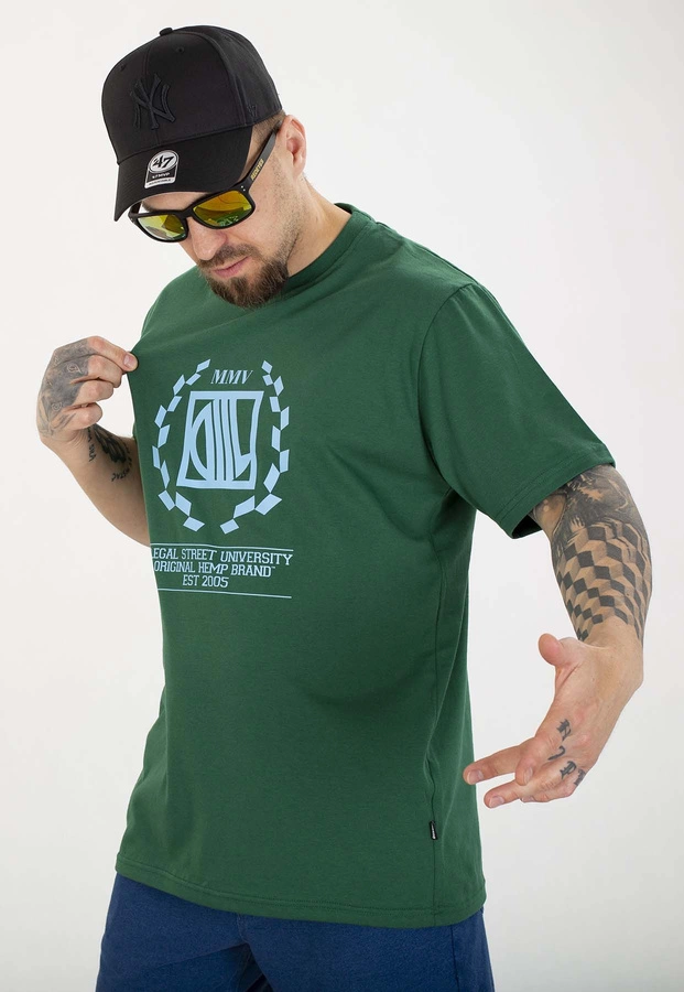 T-shirt Diil Laur zielony