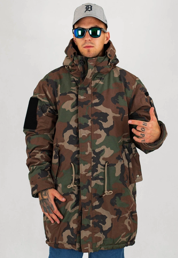Kurtka Pit Bull Hemlock II woodland camo