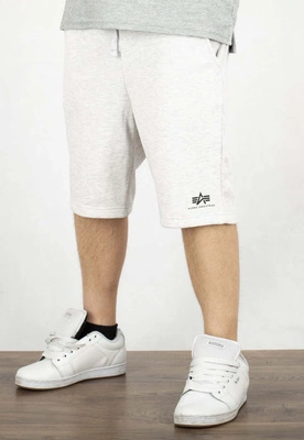 Spodenki Alpha Industries Basic Small Logo II 156367 szare