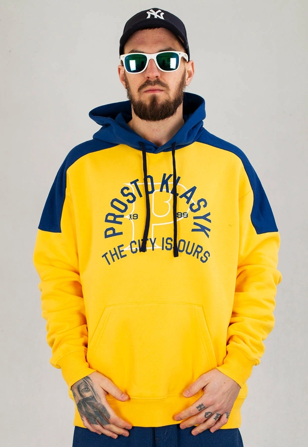 Bluza Prosto Hoodie Title żółta