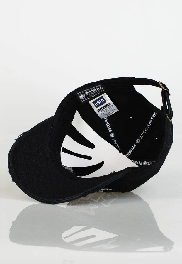 Czapka Snapback Pit Bull Flat Mesh Dogs czarna