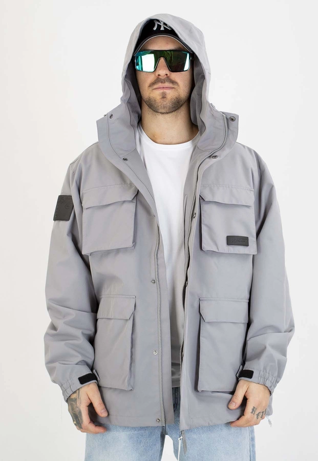 Kurtka Prosto Zimowa Cargo dark grey