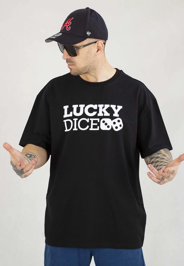 T-shirt Lucky Dice Baggy LD Classic czarny