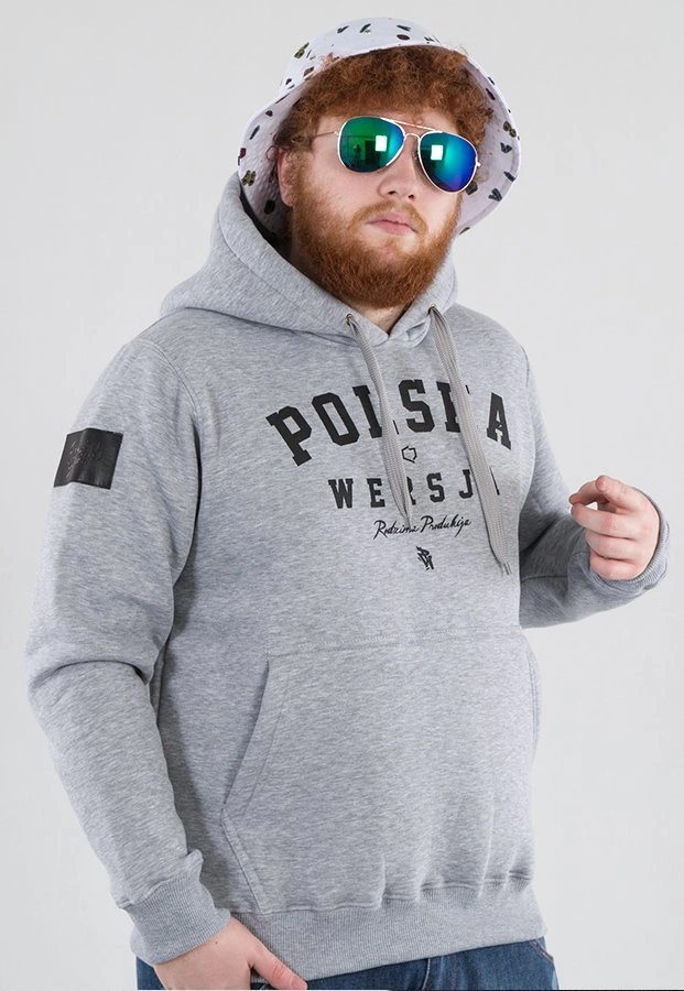 Bluza Polska Wersja PW Rodzima Produkcja szara