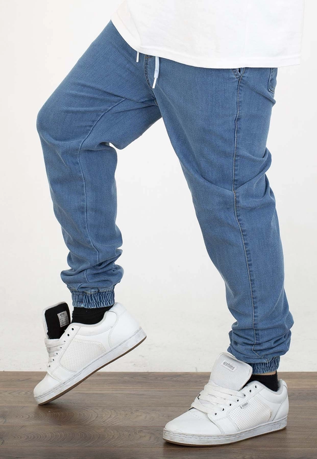 Spodnie Elade Joggery Icon jeans light blue