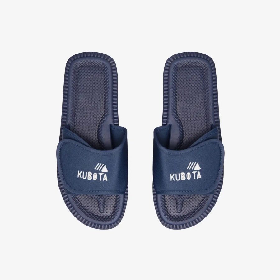 Klapki Kubota Rzep K0000-100-002-15-1 granatowe