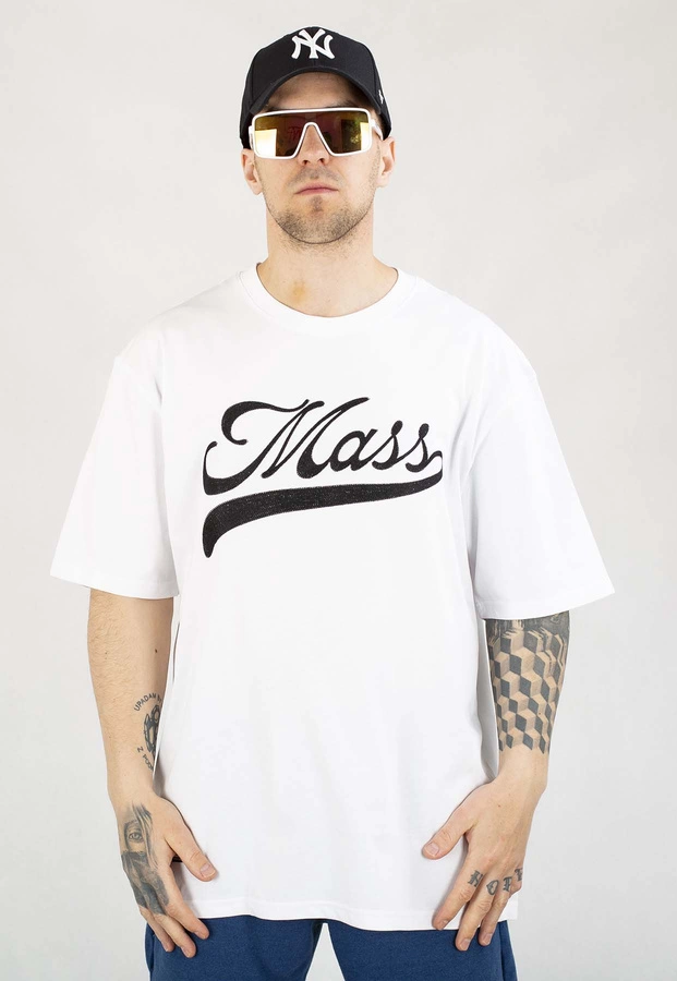 T-shirt Mass Draft biały