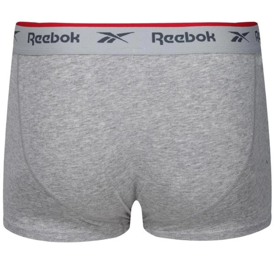 Bokserki Reebok Ovett Trunk U5C8271RBKB 4 Pak białe czarne szare