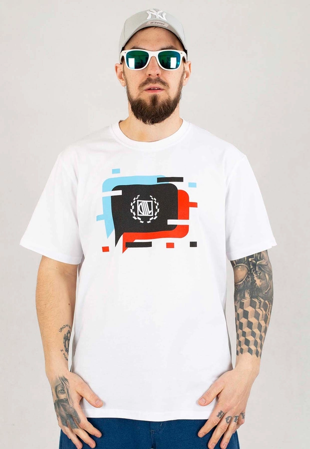 T-shirt Diil Emoty biały