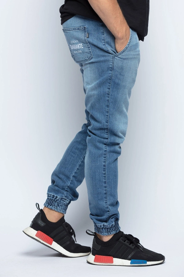 Spodnie Diamante Wear Jogger Unisex RM jasny jeans wyprany
