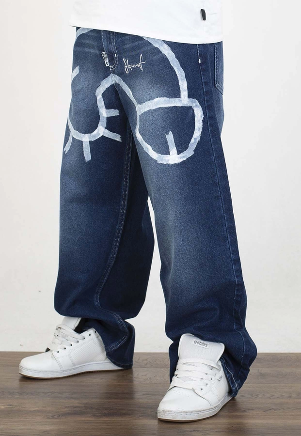 Spodnie Stoprocent Baggy Dick jeans blue