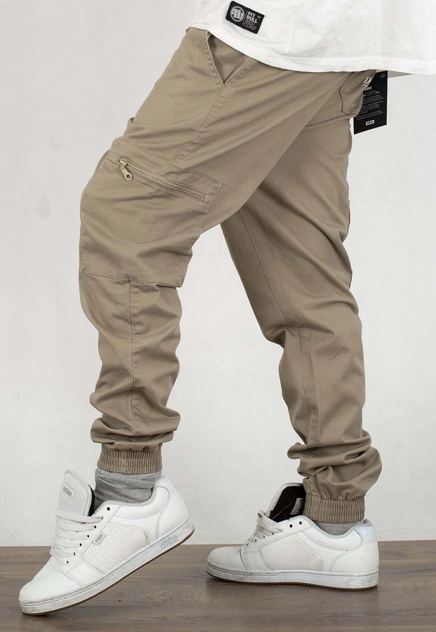 Spodnie Diamante Wear Jogger Unisex Crew Cargo beżowe