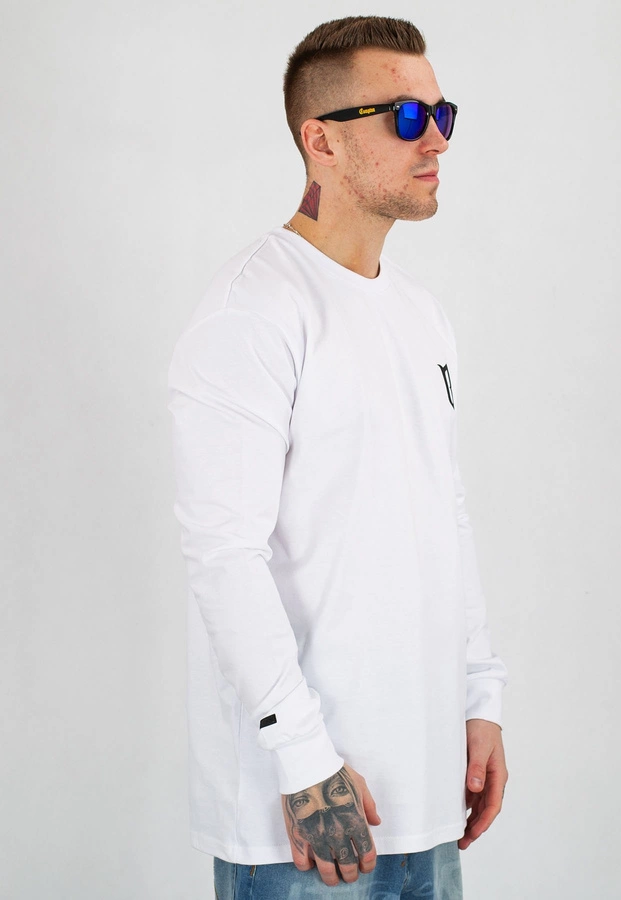Longsleeve B.O.R. Biuro Ochrony Rapu Classic BorCrew biały